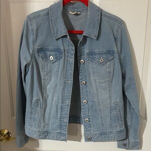 Style and Co Light Blue Denim Jacket